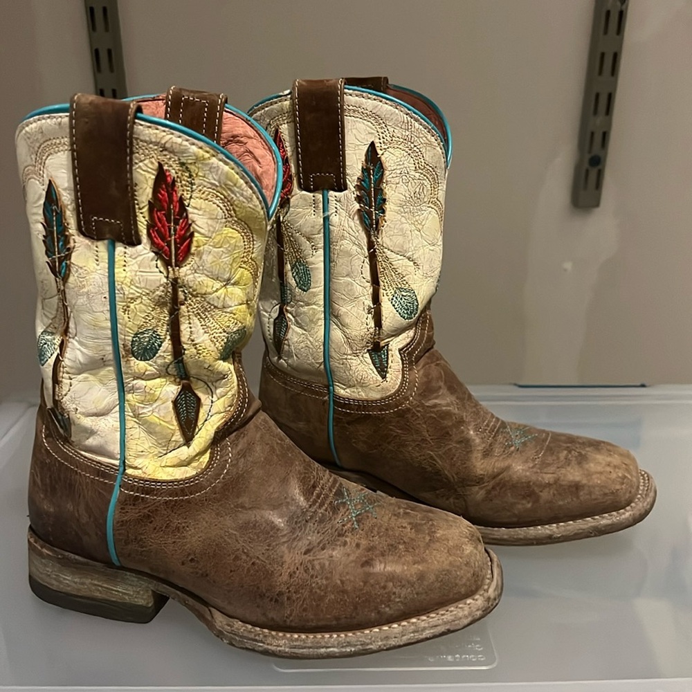 Roper little girl boots~ size 13~ well loved boots